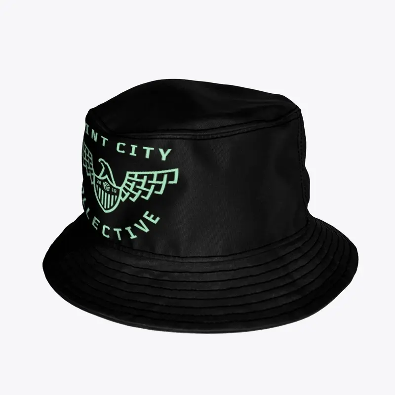 Mint City Bucket Hat (black)